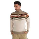TRİST STAR Erkek Dik Yaka Triko Kazak Trist-5323, Bej - M