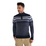TRİST STAR Erkek Dik Yaka Triko Kazak Trist-5323, Havacı - 2XL