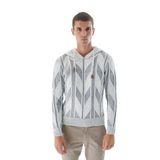 TRİST STAR Erkek Kapüşonlu Triko Kazak TRIST-5333, Kemik - XL