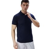 TRİST STAR Erkek Lacivert%100 Pamuk Polo Yaka Kısa Kollu Triko Kazak TRIST-7107 -M