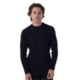 TRİST STAR Erkek Saç Örgülü Kazak Trist-1196, Lacivert - 2XL