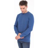 Trist Star Havacı Erkek %100 Pamuk Zikzak Örgü Desenli Bisiklet Yaka Triko Kazak TRIST-1204 - 2XL