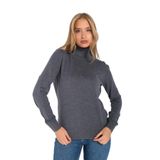 TRİST STAR Kadın Ink%100 Organik Pamuk Balıkçı Yaka Triko Kazak Trıst-6103-XL