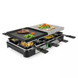 Tristar Raclette Ra-2747 - 4'Ü 1 Arada - Raclette/Pişirme Taşı/Izgara/Teppanyaki - 8 Kişi - 1400 W