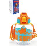 Tritan Çocuk Suluk, Pipetli ve Kilit Mekanizmalı, Bpa Içermez, 620 Ml, Turuncu - Genel - Çok Renkli