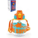Tritan Çocuk Suluk, Pipetli Ve Kilit Mekanizmalı, Bpa İçermez, 620 Ml, Turuncu