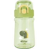 Tritan Pipetli Çocuk Matara Bpa Içermeyen Güvenli Yeşil 550ML - Standart