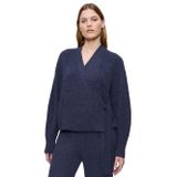 Triumph Amourette Cozy Cardigan Hırka, 38, 249730, BLUE - DARK COMBINATION, Kadın