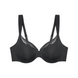Triumph BMU Illusion Curve W01 Sütyen, 85, 10224856, BLACK, Kadın