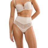 Triumph Comfort Contour Highwaist String Külot, M, 10226423, Bej, kadın