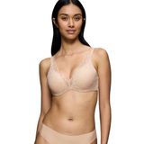 Triumph Kadın Body Make-up Illusion Lace Wp sütyen, bej, 80D
