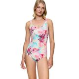 Triumph One-Piece Mayo, 38, 10222865, PINK - DARK COMBINATION, Kadın