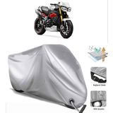 Triumph SPEED TRIPLE Siyah Arka Çanta Uyumsuz Ultra Kalın Su Geçirmez Motor Brandası