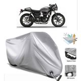 Triumph Street Cup Siyah Arka Çanta Uyumsuz Ultra Kalın Su Geçirmez Motor Brandası