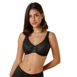Triumph Wild Rose Sensation sütyen W01, Siyah, 90D