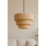 Trivela Handmade Tekli Sarkıt Avize – Modern Metal Tasarım, E27 Uyumlu, 40×60 cm El Yapımı Dekoratif Aydınlatma, Salon ve Oturma Odası İçin Premium Sarkıt Lamba