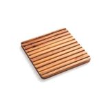 Trivet, 2'li Set Akasya Ahşap Bulaşıklık