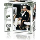 Trivogue 20060 Kahve Içen Atatürk 500 Parça Puzzle-Ks Puzzle