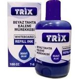 Trix 100 cc Mavi Beyaz Tahta Kalemi Mürekkebi