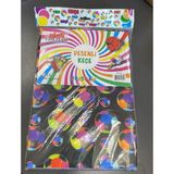 Trix Class Desenli Keçe 20X30 Cm 2Mm Futbol Topu Desenli 10 Adet T-711 El Sanatları Keçe Kumaş