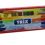 Trix Class Pastel Boya 12 Renk - Oil Pastels 12 Colours