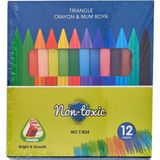 Trix Crayon Mum Boya 12'li