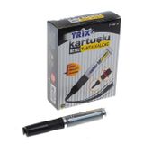 TRIX T-444 KARTUSLU TAHTA KALEMI SIYAH 12 Lİ
