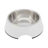 Trixie 17 cm 4000 ml Beyaz Köpekler için Melamin Paslanmaz Çelik Mama ve Su Kabı