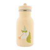 Trixie 500ML Unicorn Su Şişesi Sızdırmaz Tasarım Bej Renk Çocuklar İçin Taşınabilir
