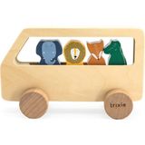 Trixie Ahşap Oyuncak Otobüs - Çok Renkli