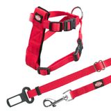 Trixie Araba Harness için Kediler, 20-50 cm / 15 mm, Kırmızı