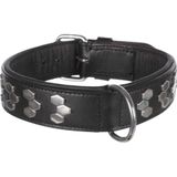 Trixie Gerçek Deri Siyah 45-55 cm 40 mm Köpek Boyun Tasması