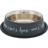 Trixie Gri 0.9 l 23 cm Paslanmaz Çelik Köpek Mama ve Su Kabı