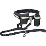 Trixie Köpek Koşu Ve Gezdirme Tasması Kemer: 60/120 Cm-50 Mm, Tasma: 1/1.35 M 25 Mm, Siyah/Gri