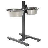 Trixie Köpek Mama ve Su Kabı Ayaklı 2 x 2,8 L / 24 Cm