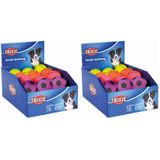 Trixie Köpek Yüzen Natürel Kauçuk Fosforlu Top 6Cm 2li paket