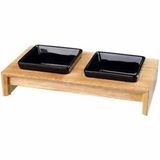 Trixie Mama Su Kabı Seti, 2x0,2lt, 28X5X15 cm - Ahşap