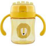 Trixie Mr. Lion Sarı Tritan 360° Saplı Unisex Bebek Alıştırma Bardağı - Standart