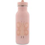 Trixie Mrs. Butterfly Suluk 500 ml - Pipetsiz Su Matarası - Paslanmaz Çelik Su Şişesi - Yükseklik 20cm- Çap 6,5cm - 6GA-Pembe