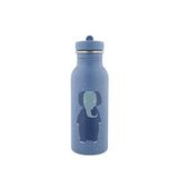 Trixie Mrs.elephant Çelik Su Şişesi Suluk Matara 500 Ml - Mavi