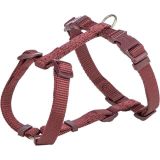 Trixie Premium H Tipi M-L 52x75 cm 25 mm Bordo Köpek Göğüs Tasması