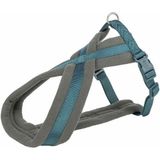 Trixie Premium Köpek Yürüyüş Göğüs Tasması M 45-80 Cm / 25 MM Petrol Mavisi