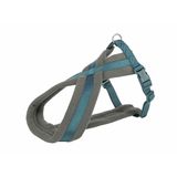 Trixie Premium Köpek Yürüyüş Göğüs Tasması M/L 50-90 Cm / 25 MM Petrol Mavisi