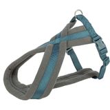 Trixie Premium Yürüyüş L 60x100 cm 25 mm Petrol Mavisi Köpek Göğüs Tasması