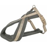 Trixie Premium Yürüyüş M 45x80 cm 25 mm Kum Beji Köpek Göğüs Tasması
