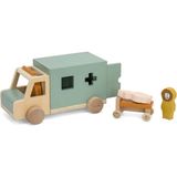 Trixie Renkli Ambulans Ahşap Oyuncak - Standart