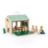 Trixie Wooden School With Accecsories Ahşap Okul Seti