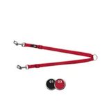 Trixie XS-M 40-70 cm Kırmızı İki Köpek Gezdirme Tasması