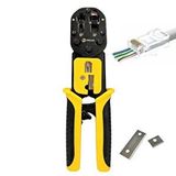 TRKLink Trklink Hs-786c Cat5/cat6 Ez-rj45-rj11 Konnektör Sıkma Pensesi Sarı