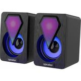 Trm D-04 Pc Ses Sistemi 1+1 USB 3.5mm Jack Rgb Ledli